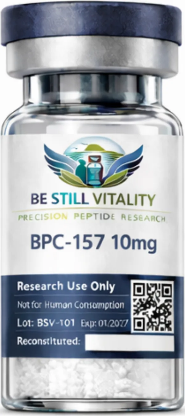 BPC-157 10 mg lyophilized research peptide vial