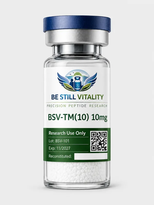 BSV-TM(10) 10 mg lyophilized research peptide vial