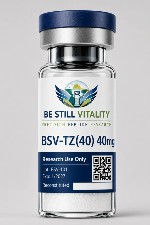 BSV-TZ(40) 40 mg lyophilized research peptide vial