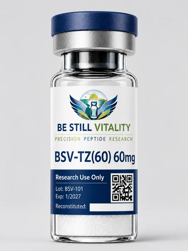 BSV-TZ(60) 60 mg lyophilized research peptide vial