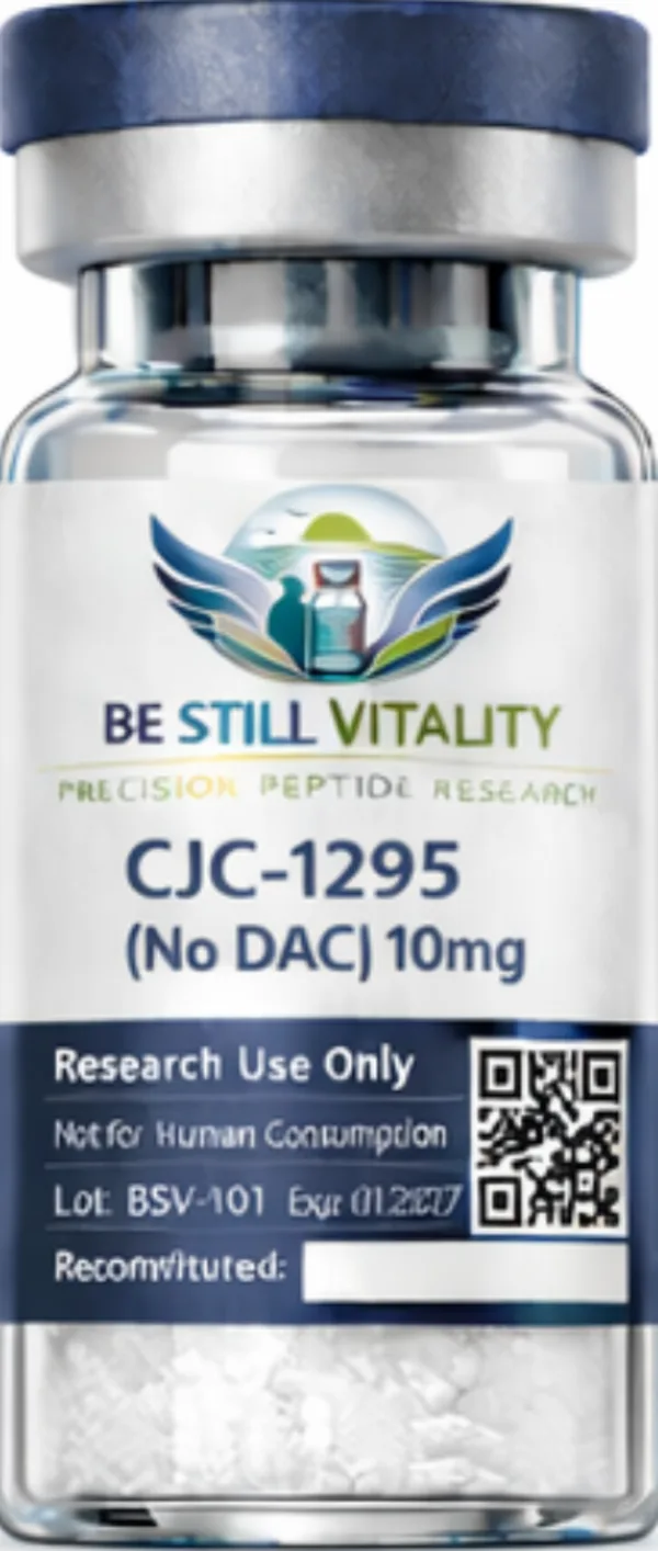 CJC-1295 No DAC 10 mg lyophilized research peptide vial