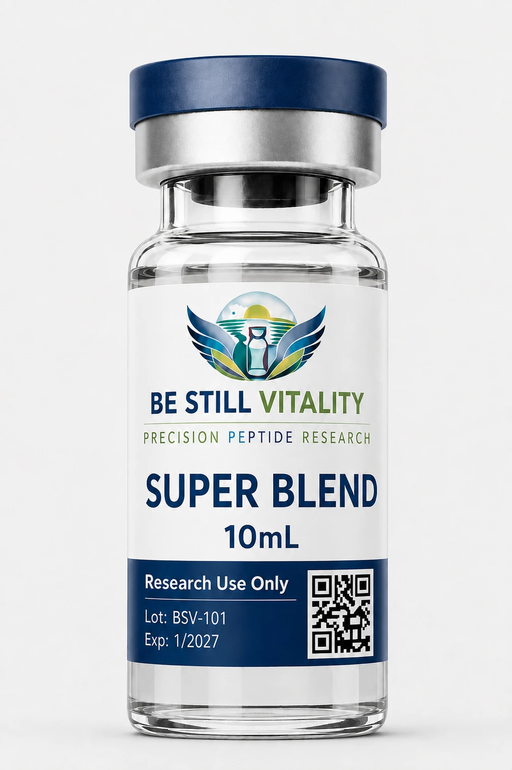 SHB Amino Blend 10 mL lyophilized research peptide vial