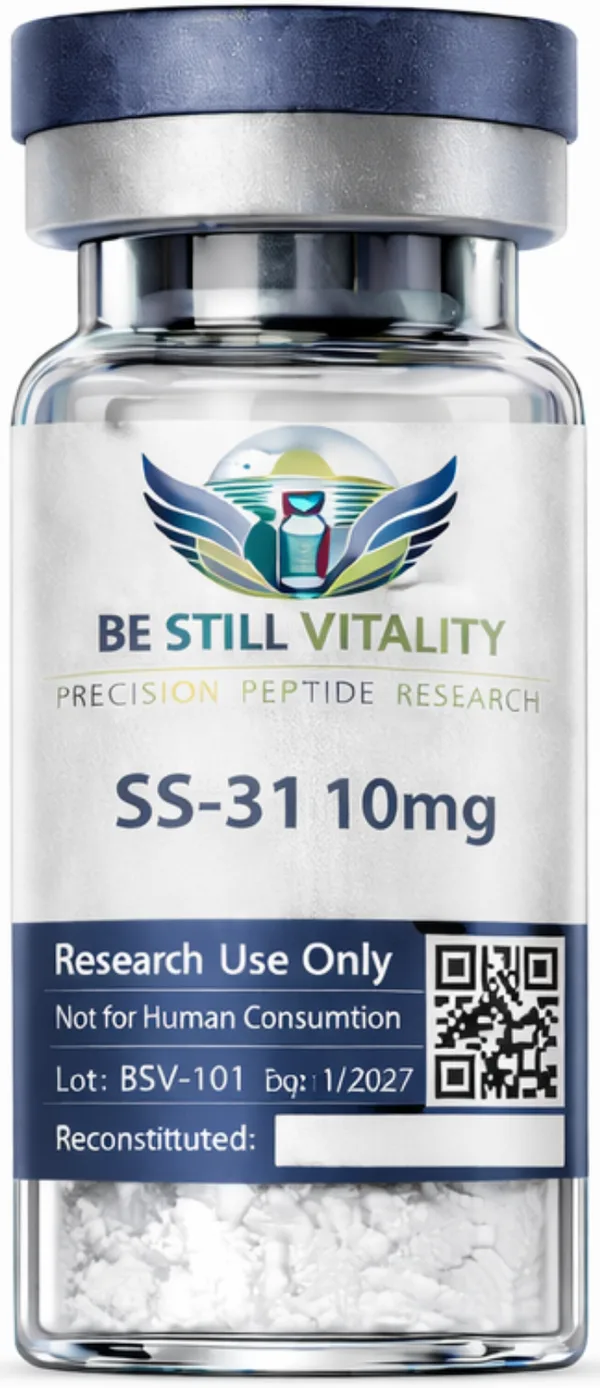 SS-31 10 mg lyophilized research peptide vial